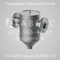 Грязевик абонентский Ду 125 Ру 1, 6 МПа ТС-569.00.000-13