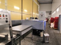 Линия для нарезки и глазирования вафельной продукции