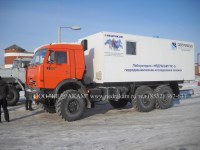 Геофизические подъемники на шасси Камаз 43118