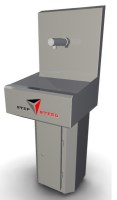 Рукомойник коленный с тумбой фирмы "STEP STEEL" модель ST-WK-02