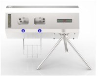 Станция для гигиены рук, фирмы "STEP STEEL" Россия, модель ST-HF-02 крепление на стену