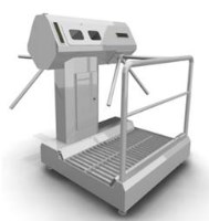 Санпропускник двухсторонний, нашего производства "STEP STEEL" модель ST-HL-05