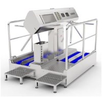 Санпропускник двухсторонний, нашего производства "STEP STEEL" модель ST-HL-10