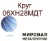 Круг 06ХН28МДТ купить сплав
